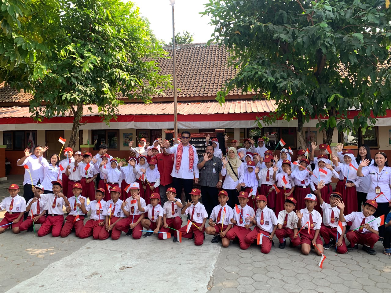 Kunjungan Bupati Klaten ke SDN Karangdukuh Dalam Rangka Sambung Rasa