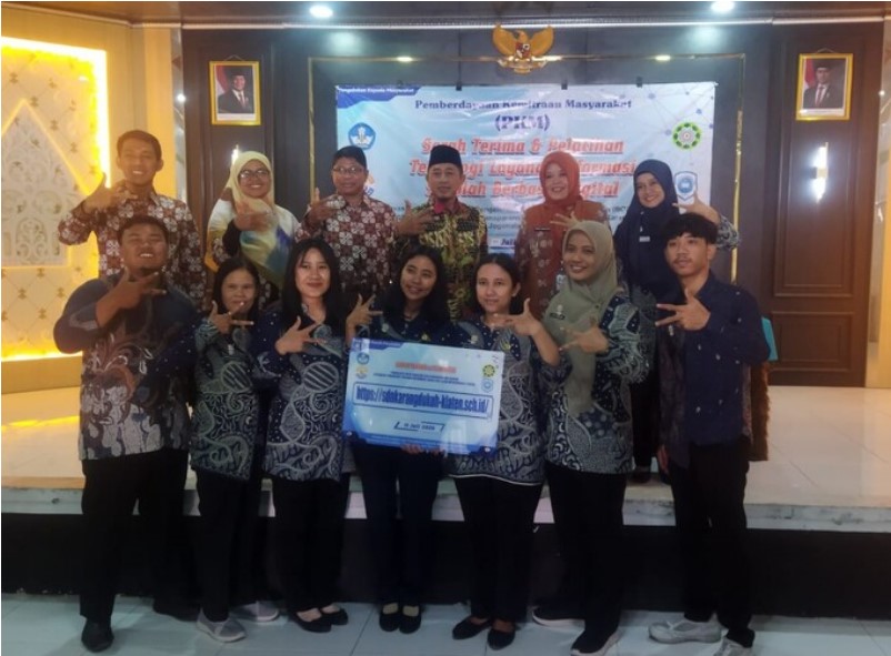 Serah Terima Website Sekolah