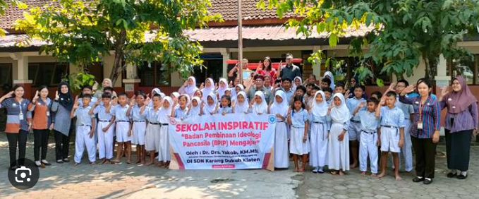 Di MPLS, SDN Karangdukuh Programkan Sekolah Inspiratif, Adakan BPIP Mengajar, Inisiasi Sekolah Pancasila